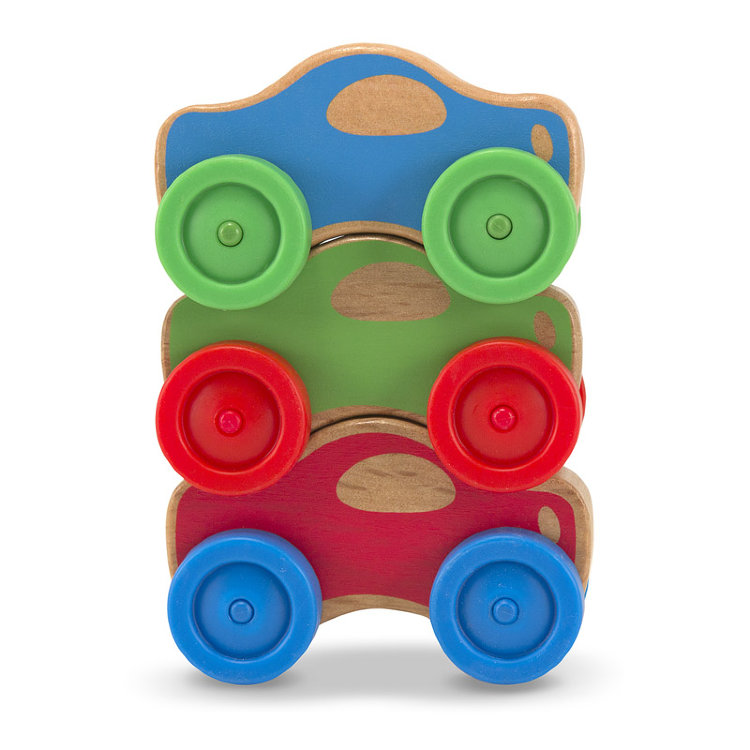 Melissa and Doug Автомобильная пирамидка MD4051
