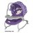 Шезлонг Bertoni DREAM TIME violet baby owl lorelli