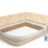 Матрас Kids Comfort AeroCoconut 120х200х20 Flitex