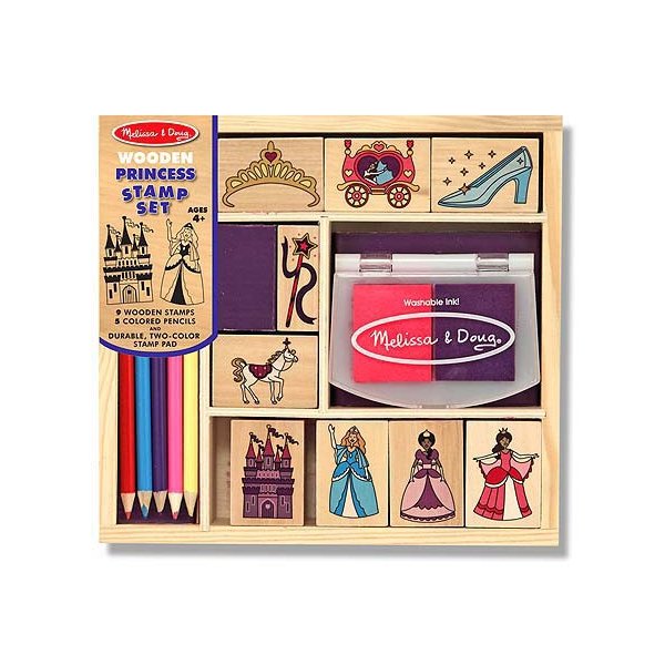 Melissa and Doug Набор штампов Принцессы MD2418