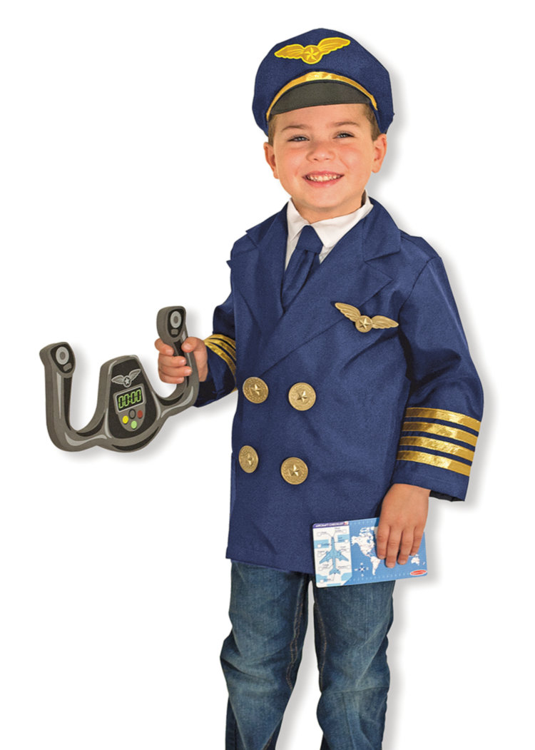 Костюм Пилот 3-6 лет MD18500 Melissa and Doug