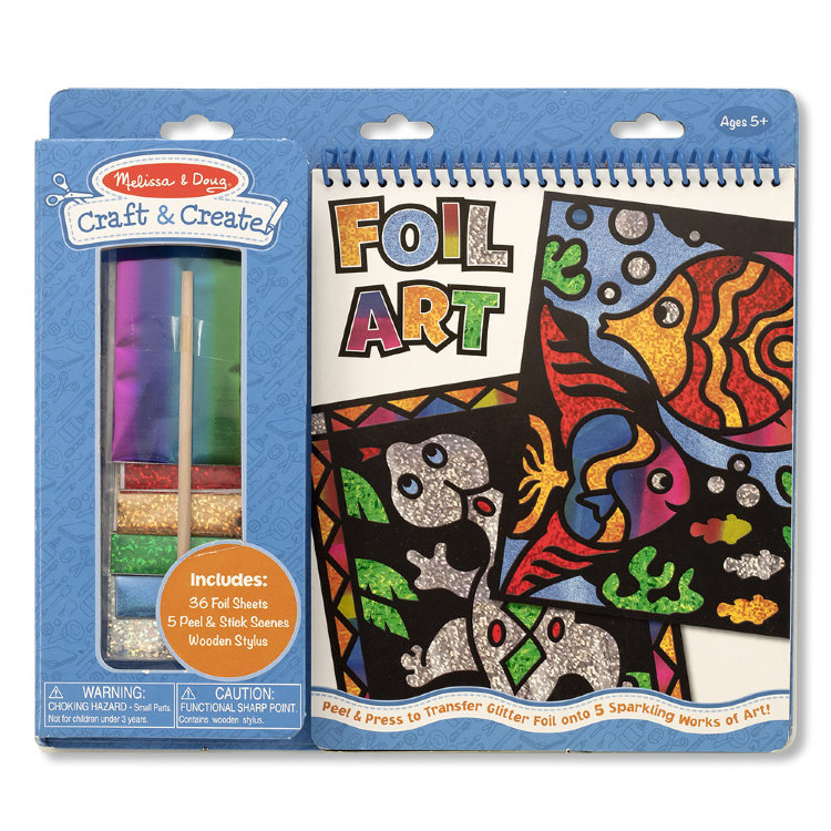 Melissa and Doug Набор для творчества Разноцветная гравюра MD5061