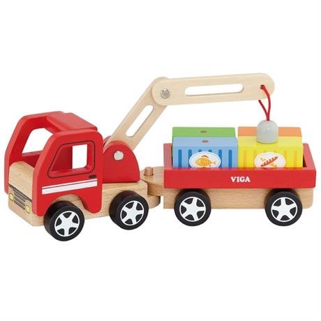 Игрушка Автокран Viga Toys