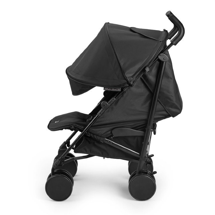 Коляска-трость Stockholm Stroller Brilliant Black чёрная 103820 Elodie Details