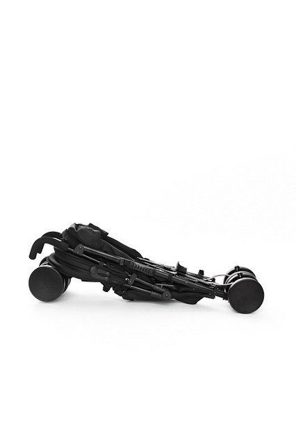 Коляска-трость Stockholm Stroller Brilliant Black чёрная 103820 Elodie Details