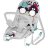 Шезлонг Bertoni TOP RELAX с игрушкой grey green igloo