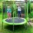 SkyFlyer Батут 8 FT 244 см Green