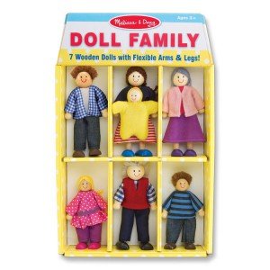 Melissa and Doug Кукольная семья MD2464