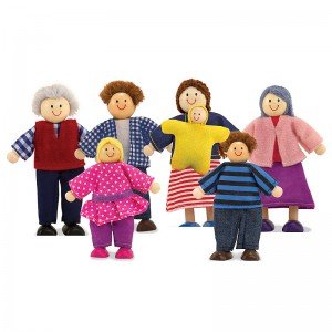 Melissa and Doug Кукольная семья MD2464