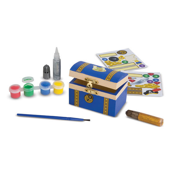 Набор оформительский Сундук с сокровищами MD18851 Melissa and Doug