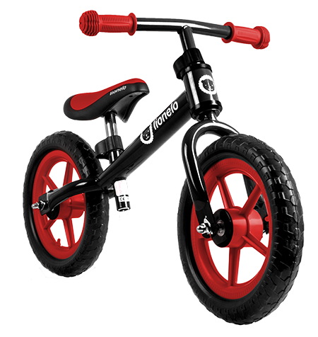 Беговел Fin Plus black red Lionelo
