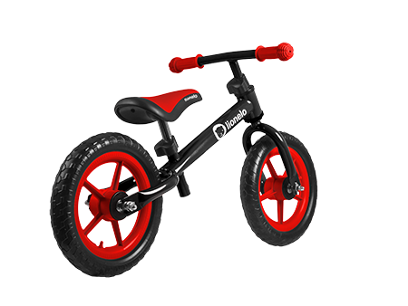 Беговел Fin Plus black red Lionelo