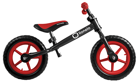 Беговел Fin Plus black red Lionelo