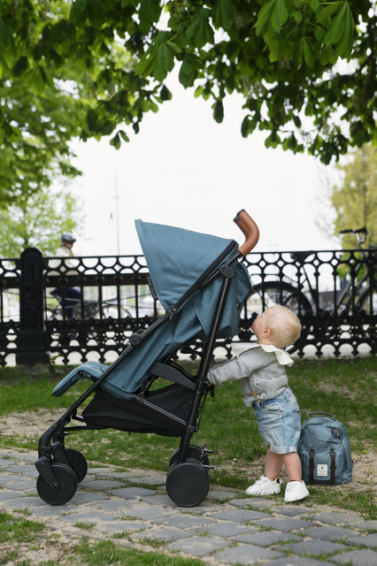 Прогулочная коляска-трость Stockholm Stroller 3.0 Pretty Petrol 103823 Elodie Details