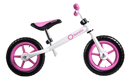 Беговел Fin Plus white pink  Lionelo