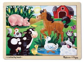 Melissa & Doug - Начальный пазл - На ферме, MD2934