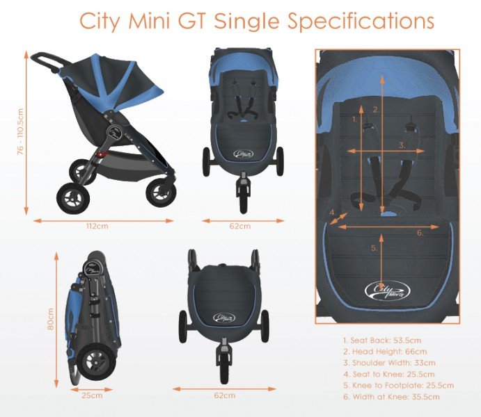 Коляска City Mini GT, Shadow-Crimson 