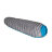 Спальный мешок Attack II400/190/+4°C grey/blue left Sir Joseph