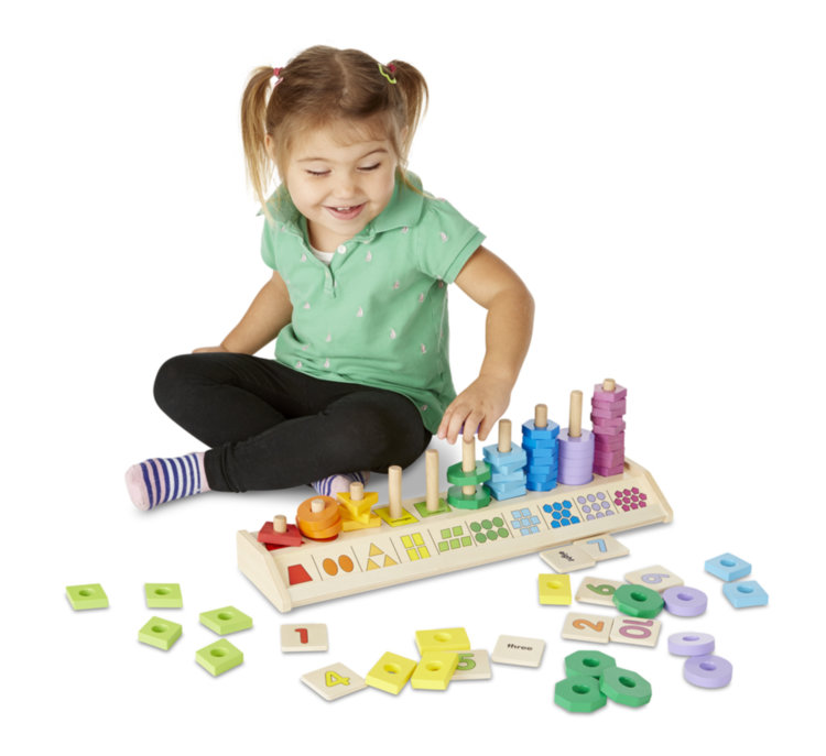 Сортировщик Цвет, форма, счёт MD9275 Melissa and Doug
