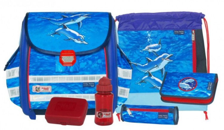 Ранец McNeill Lucky Delfin 6 предметов, 6577