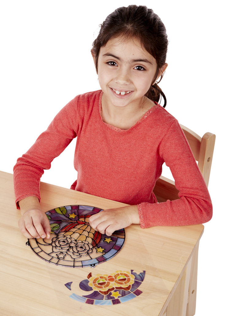 Витражное стекло Сова MD9296 Melissa and Doug