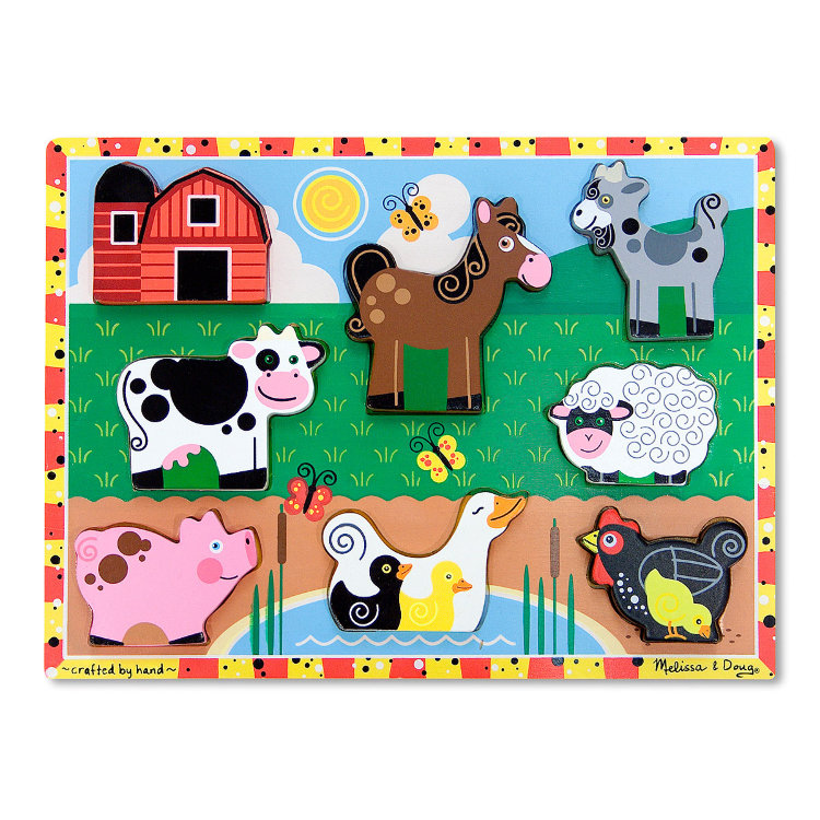 Melissa and Doug Ферма формовой пазл MD3723
