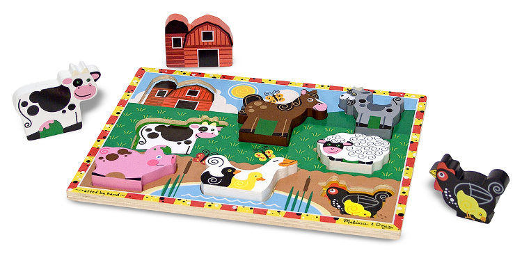 Melissa and Doug Ферма формовой пазл MD3723