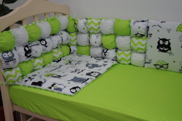Комплект Joy комбинированный 6 единиц зелёный Lux baby 482129