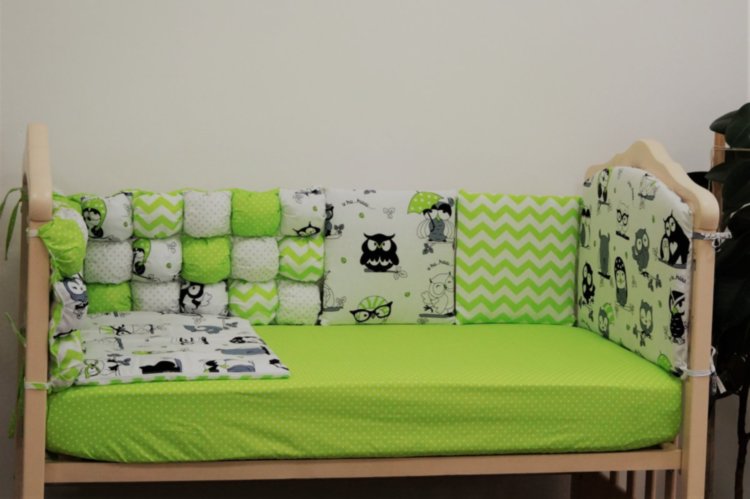Комплект Joy комбинированный 6 единиц зелёный Lux baby 482129