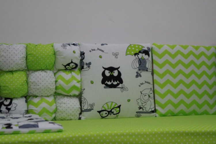 Комплект Joy комбинированный 6 единиц зелёный Lux baby 482129