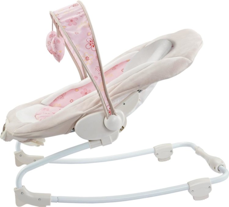 Шезлонг ZOE pink Lionelo