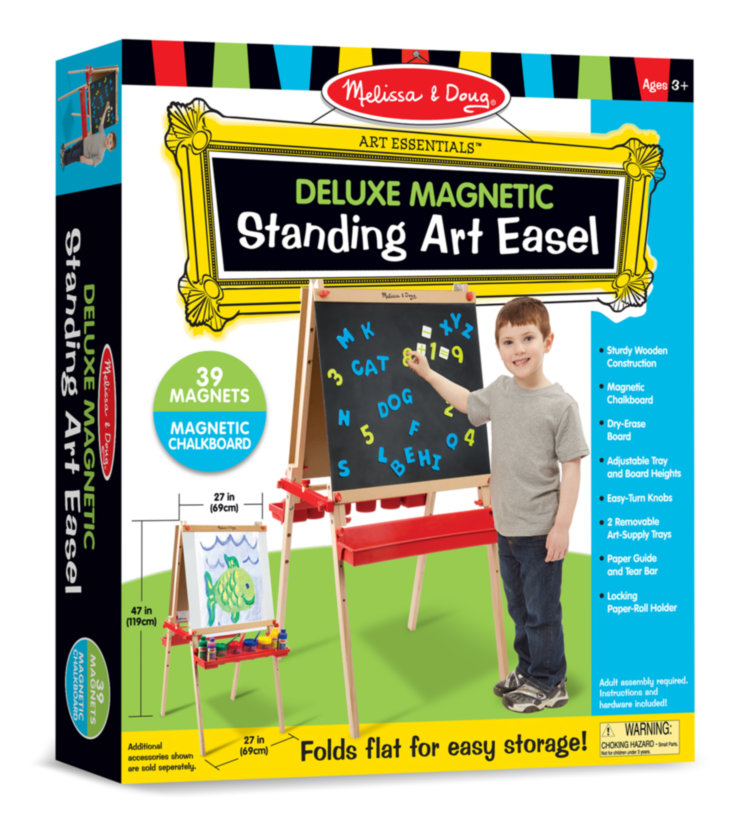Мольберт напольный с магнитной доской MD9336 Melissa and Doug