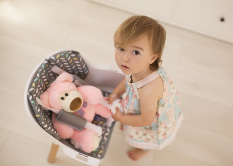 Стульчик для кормления Koen grey Lionelo