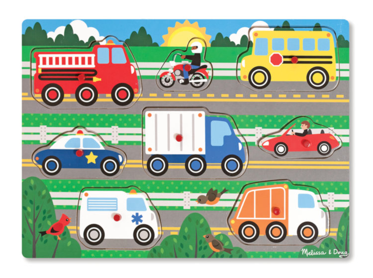 Пазл Угадай машинку MD19051 Melissa and Doug