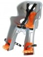 Сиденье  BELLELLI Rabbit sportfix, серебро с оранжевым