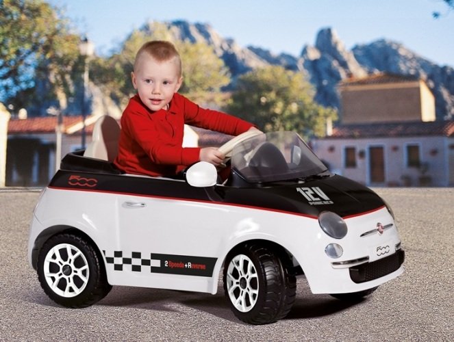 Peg Perego Автомобиль FIAT 500 12V, IGOR0065
