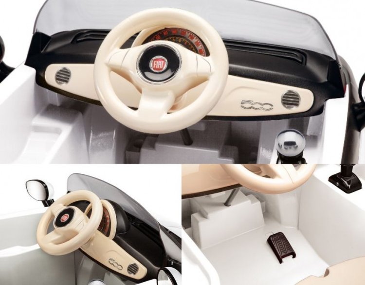 Peg Perego Автомобиль FIAT 500 12V, IGOR0065