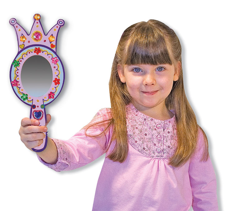 Melissa and Doug Зеркало-раскраска Зеркало принцессы MD3096
