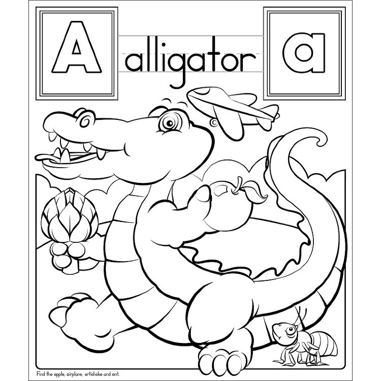 Melissa and Doug Гигантская раскраска Алфавит MD9109