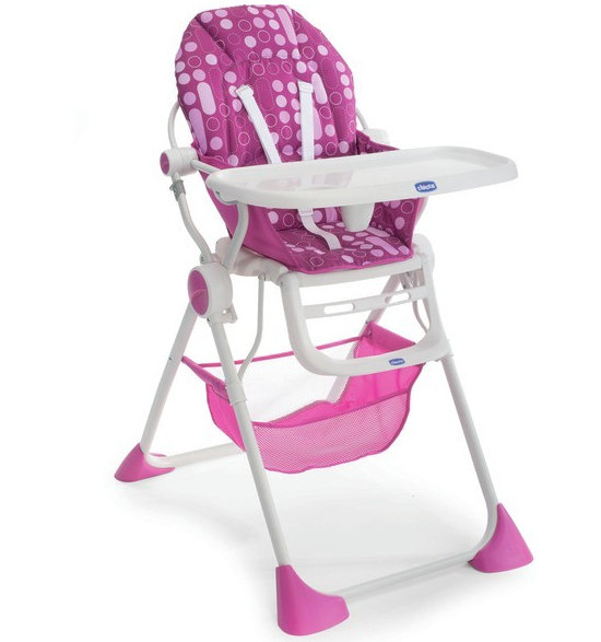 Стульчик для кормления Chicco Pocket Lunch, Miss Pink