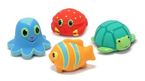 Набор брызгалок Морские друзья MD6435 Melissa and Doug