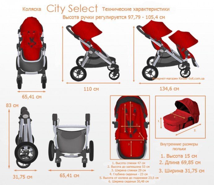 Коляска City Select, Quartz 