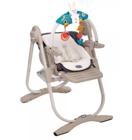 Стульчик для кормления Polly Magic Grey