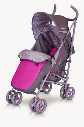 Прогулочная коляска Easy Go Milo Magenta