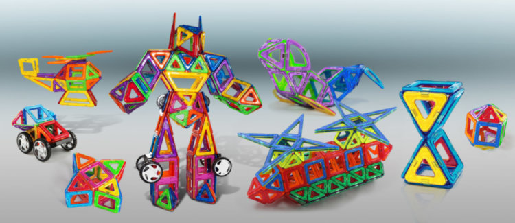 3D магнитный конструктор МК-30 Магникон