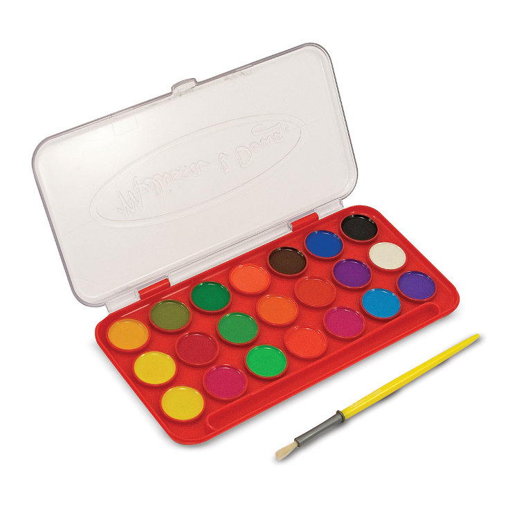 Melissa and Doug Акварельные краски 21 цвет MD4120