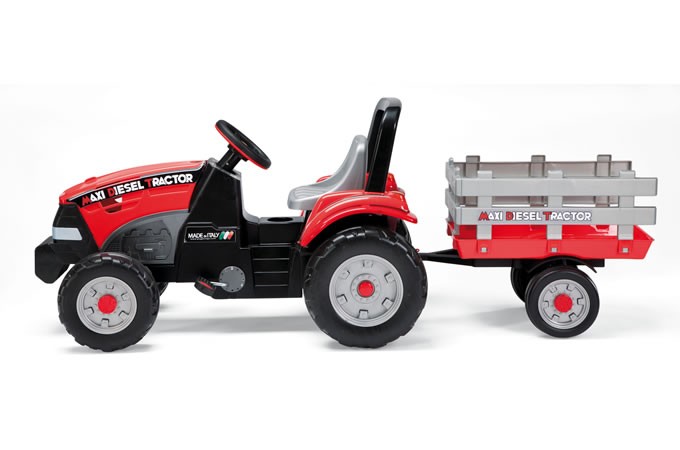 Peg-Perego - Трактор Maxi Diesel с прицепом, CD 055