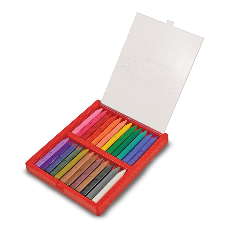 Melissa and Doug Мелки полимерные 24 цвета MD4136