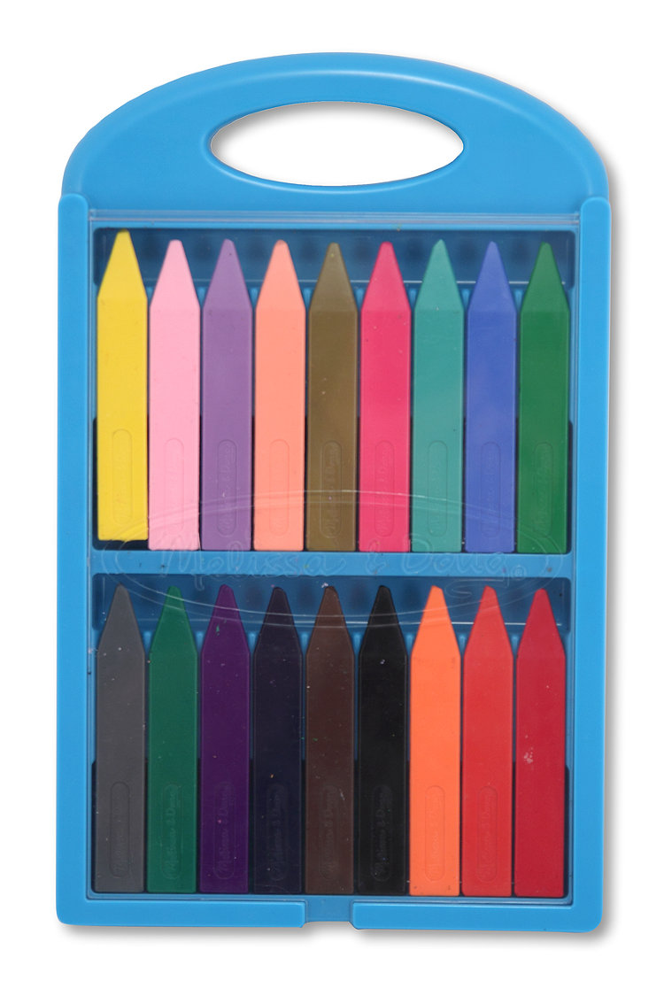 Melissa and Doug Мелки полимерные 18 цветов MD4151