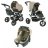 Коляска Jane Slalom Pro Reverse Strata 3-в-1, P08